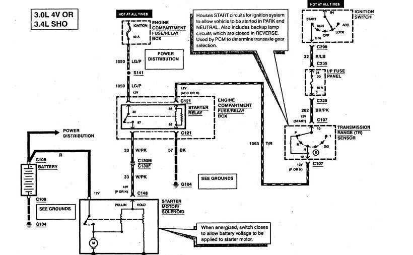 ford ignition wiring diagram