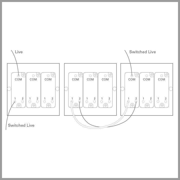 1 way switch wiring diagram