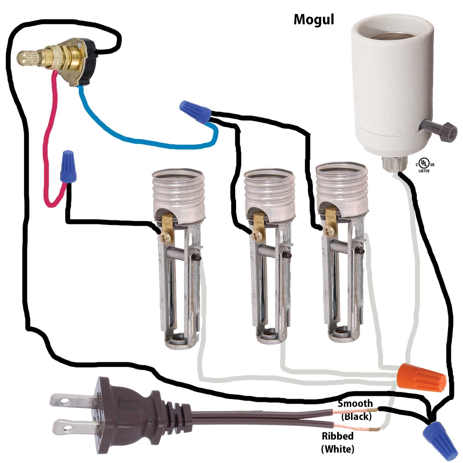 3 way switch lamp wiring diagram