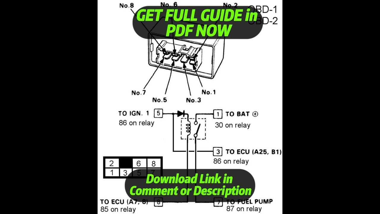 honda main relay wiring diagram