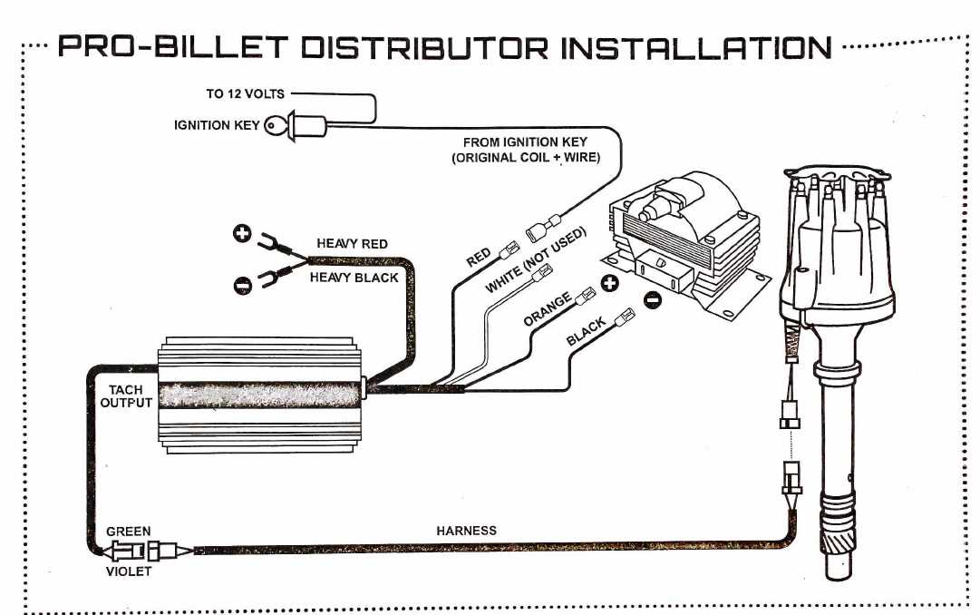 msd 6al wiring diagram with msd distributor