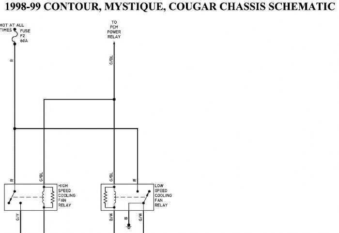 2 speed electric fan wiring diagram