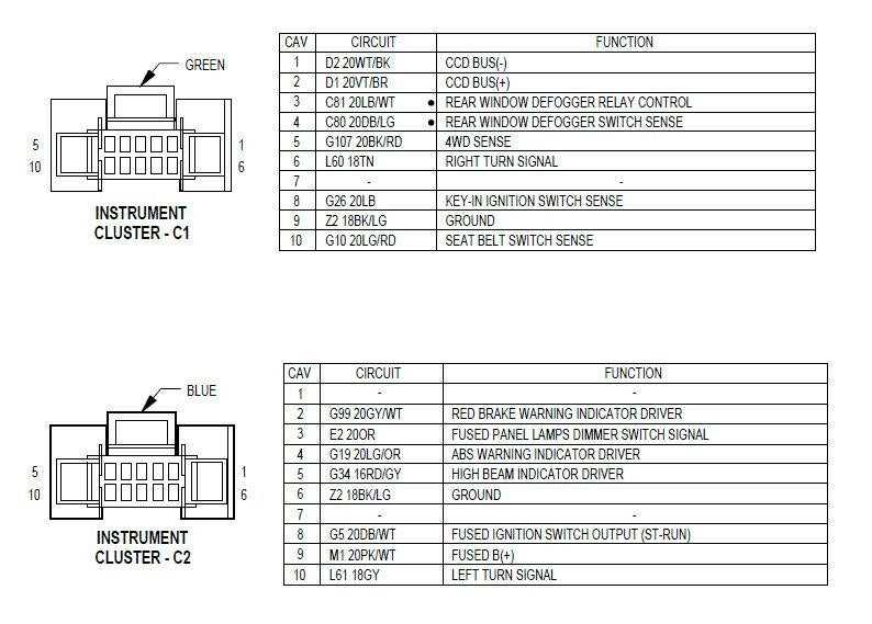 jeep tj wiring diagram