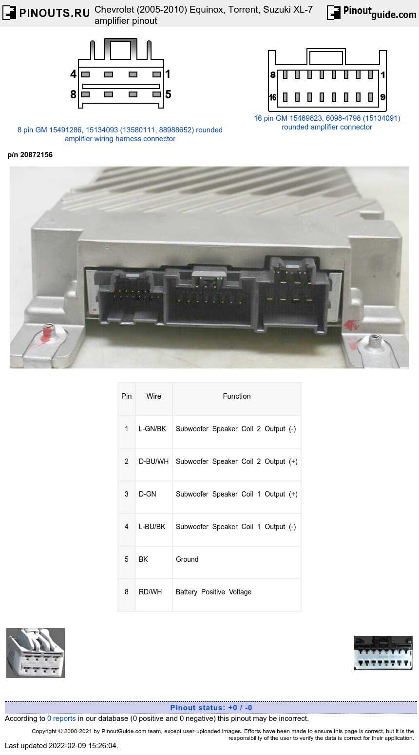 2006 chevy equinox wiring diagram