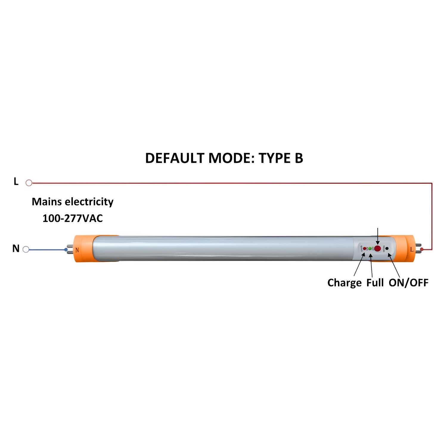 double ended led tube wiring diagram