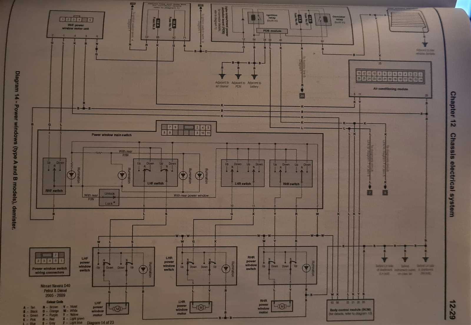 window switch wiring diagram