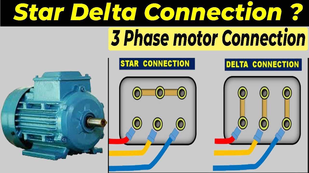 3 phase induction motor wiring diagram