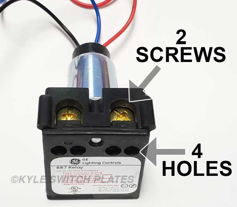 ge rr7 relay wiring diagram