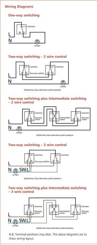 switch 2 way wiring diagram