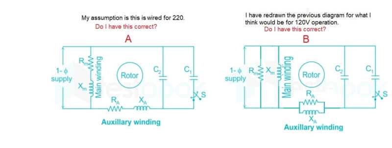 230 volt single phase wiring diagram