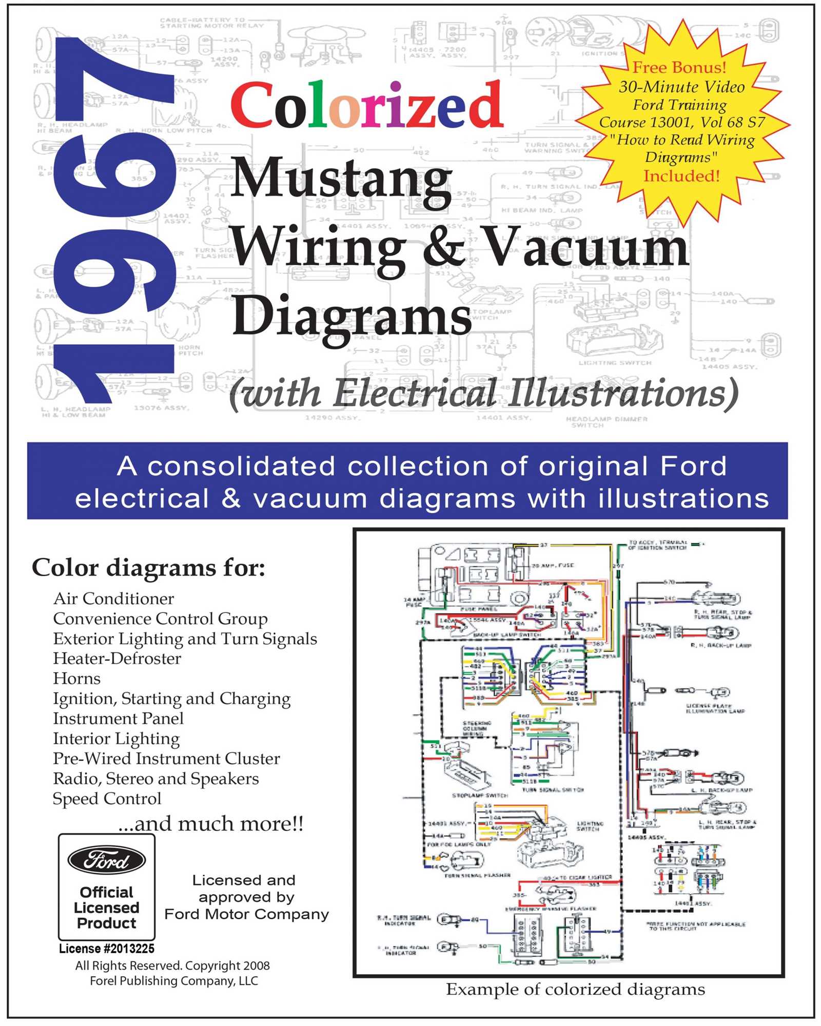 wiring diagram 1967 mustang